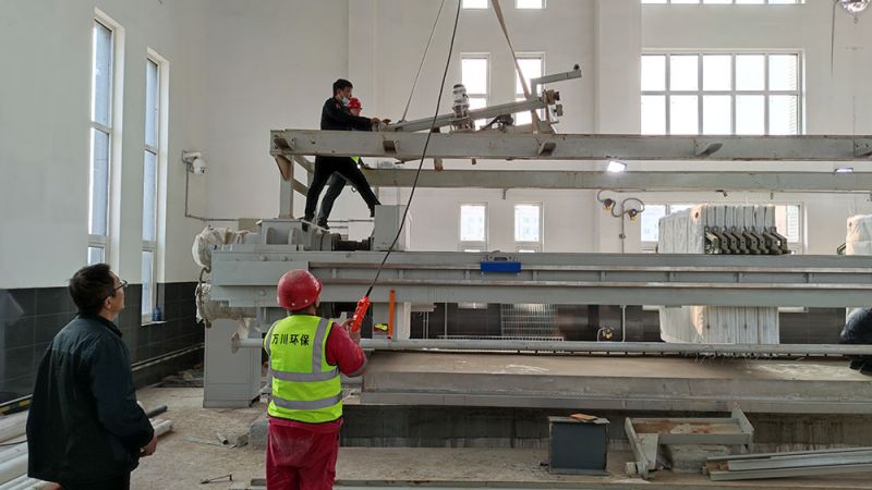 折疊(die)帶式壓濾(lv)機(ji)的(de)結(jie)構(gou)特點(dian)