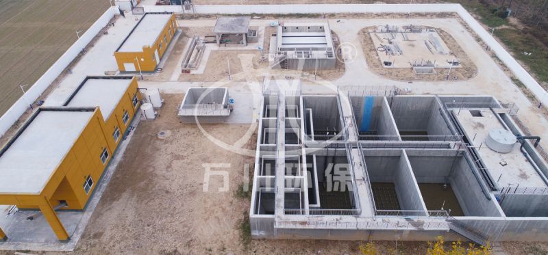 河南濮陽範(fan)縣(xian)高碼頭(tou)汚(wu)水處理(li)廠