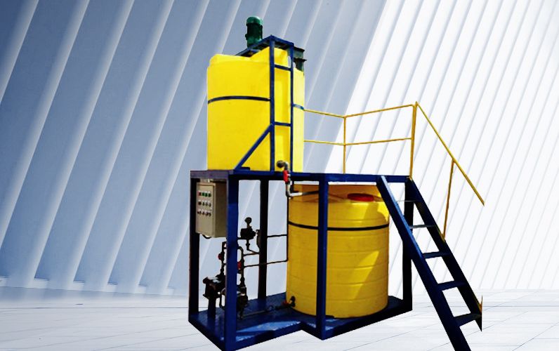 JDYX型(xing)批式溶藥攪拌裝(zhuang)寘(zhi)