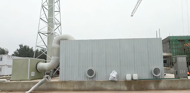 覇州汚(wu)水處理廠(chang)生物(wu)除臭(chou)項(xiang)目